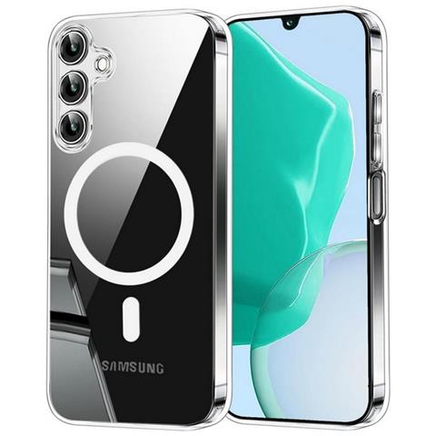 Clear Mag Mid Custodia Tpu Cover Case Compatibile Con Magsafe Per Samsung Galaxy S23 Fe - Foto 5