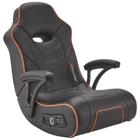 X Rocker G-force Sedia Da Gioco Per Console Nero, Arancione - Foto 1