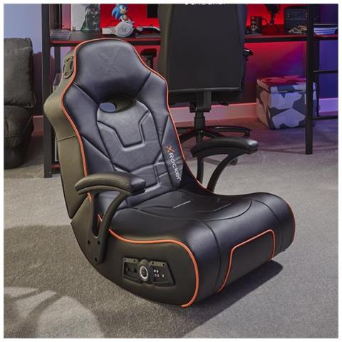 X Rocker G-force Sedia Da Gioco Per Console Nero, Arancione - Foto 3