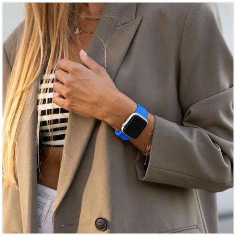 Vonmhlen Classic Band 2 Sky Captain Cinghia Blu Silicone - Foto 3