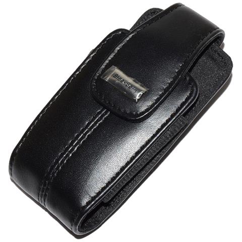 Custodia Originale 150086 Da Cintura Con Clip Girevole Universale Pelle Black Per Cellulari - Foto 1