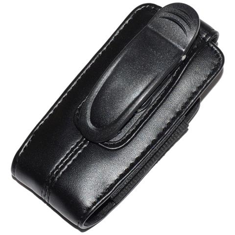 Custodia Originale 150086 Da Cintura Con Clip Girevole Universale Pelle Black Per Cellulari - Foto 2