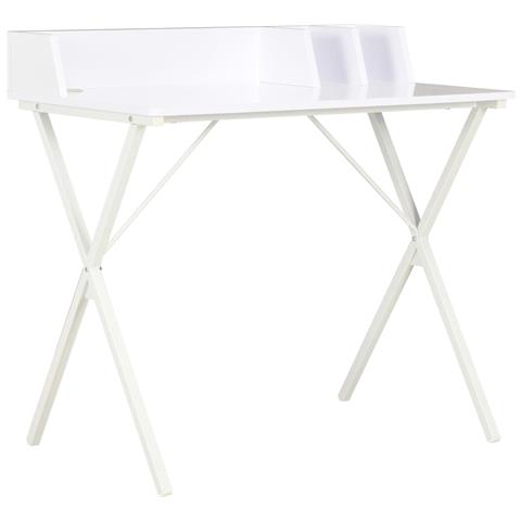 Lusso Casadino - Scrivania Bianca 80x50x84 Cm - Foto 2