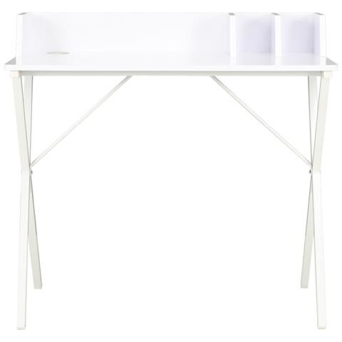 Lusso Casadino - Scrivania Bianca 80x50x84 Cm - Foto 1