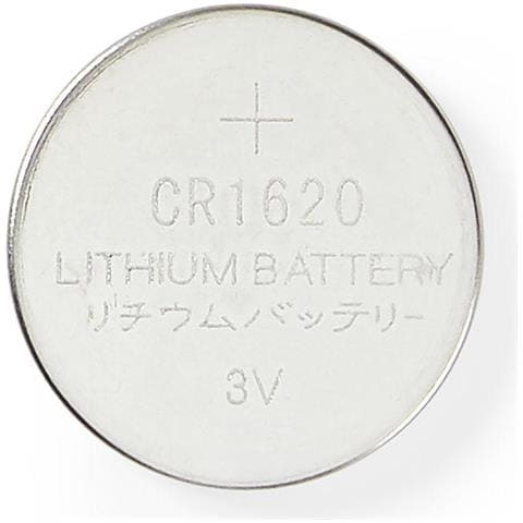 Confezione Da 5 Batterie A Bottone Al Litio Cr1620 3v Dc Pronte All'uso, - Foto 1