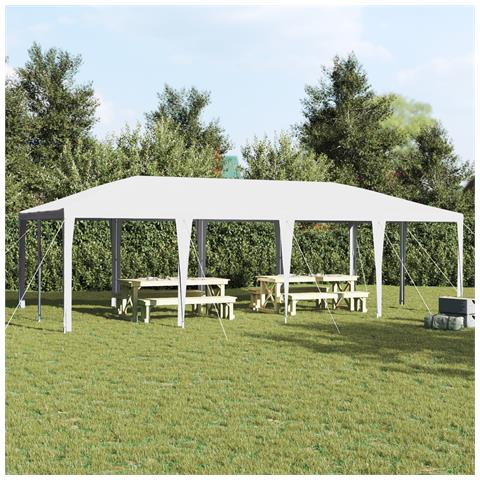Tendone per feste Bianco 8x4 m PE - Foto 2