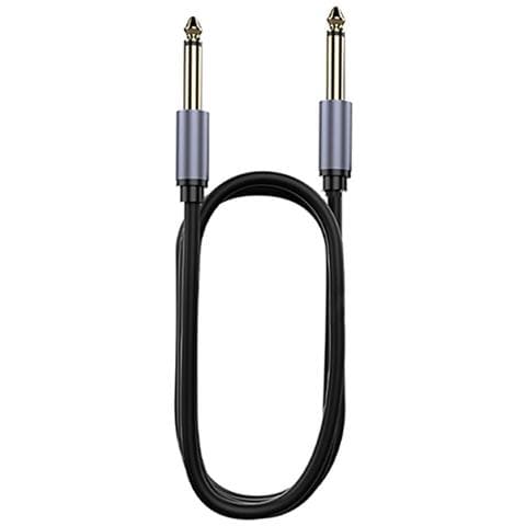 Cavo Audio Schermato Da 6,5 Mm A 6,5 Mm Per Mixer, Chitarra, Tastiera, Altoparlante  5 M - Foto 1
