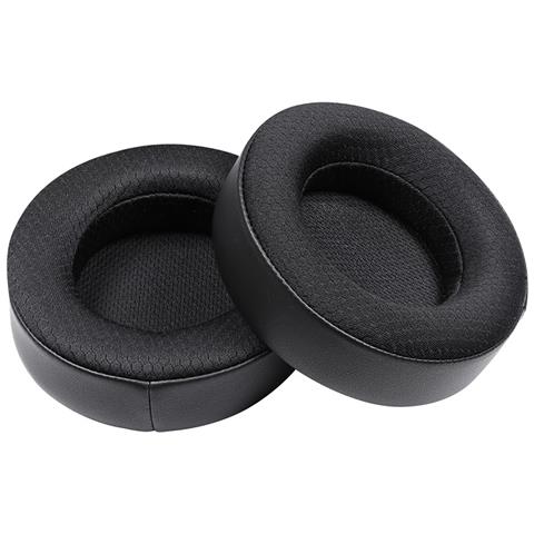 2 Cuscinetti Auricolari In Tessuto A Rete Compatibili Con Corsair Virtuoso Rgb Series - Cuscinetti Auricolari Di Ricambio Black - Foto 1