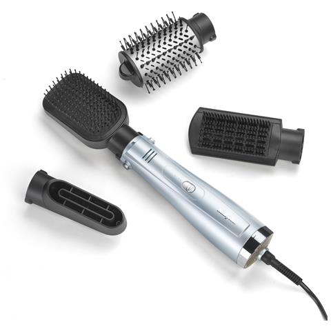 Hydro-Fusion Hydro Fusion Smooth & Shape Spazzola ad aria calda Caldo Grigio, Argento 1000 W 2,5 m - Foto 13