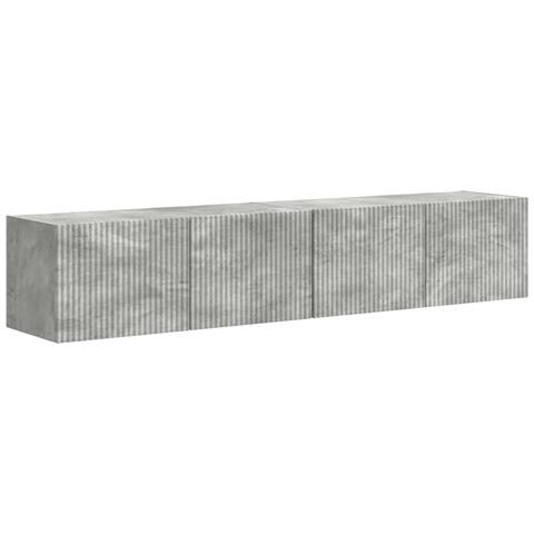 Mobile TV da parete 2 pcs Calcestruzzo 60 x 31 x 29.5 cm - Foto 1