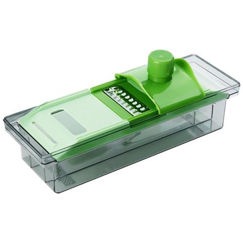 Tagliaverdure Quadrato: Affettatrice Multifunzione Con Lame In Acciaio Inossidabile - Foto 1