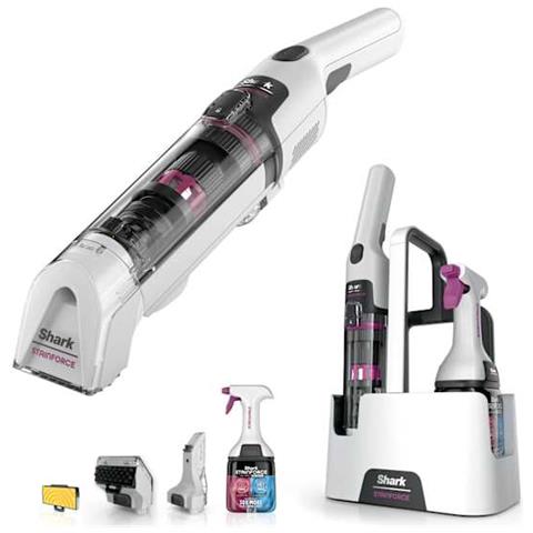 HX100EUT Aspirapolvere Senza Filo Nero, Rosa, Bianco Senza Sacchetto - Foto 1