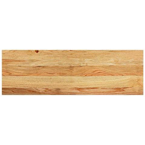 Gradini 2 pz Marrone Chiaro 80x25x2 cm Legno Massello Rovere - Foto 1