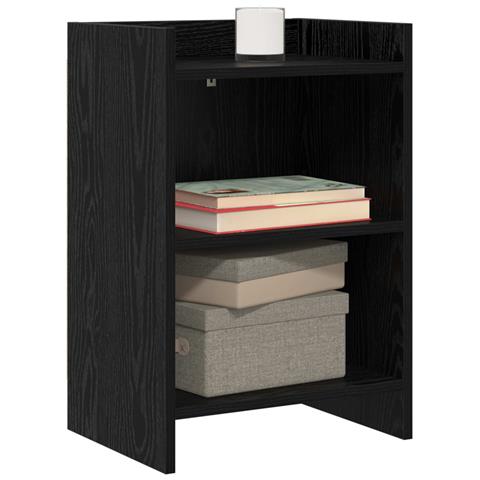 Comodini Rovere Nero 40 x 30 x 60 cm Legno ingegnerizzato - Foto 2