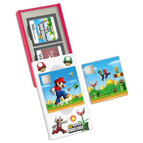 NDS - Scatola Porta Cartucce Puzzle Case Super Mario & Friends - Foto 1