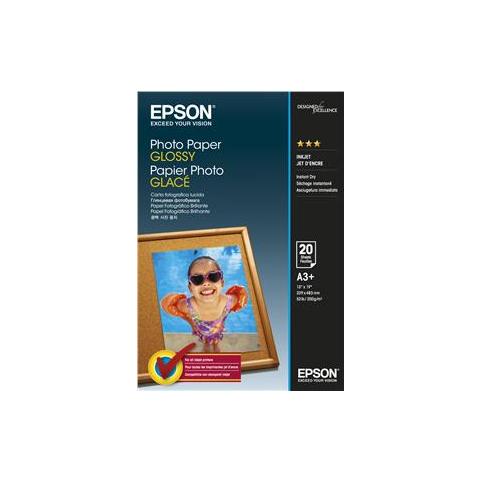 carta fotografica lucida good 20fg 200gr 457x305mm a3+ epson - Foto 2