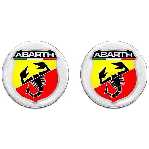 Sticker Adesivo 3D Scudetto, Bollo Diametro 12 mm, 2 Pezzi - Foto 1