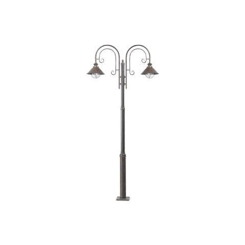 Faro 71117 - Náutica Lampada Lampione Marrone Ossido 2l - Foto 1