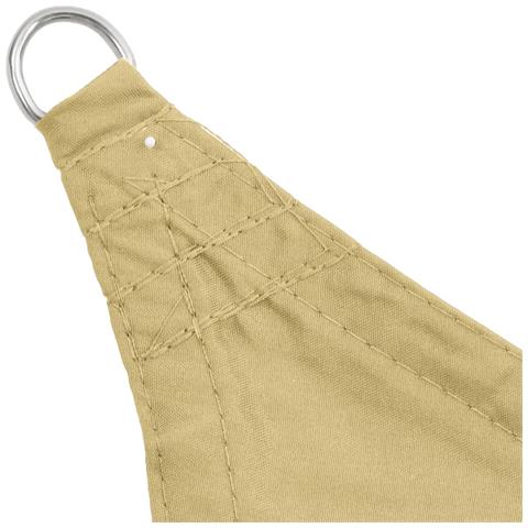 Vela Parasole in Tela Oxford Quadrata 2x2 m Beige - Foto 2