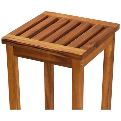 Sedie da Bar da Esterno 2 pz in Legno Massello di Acacia - Foto 9