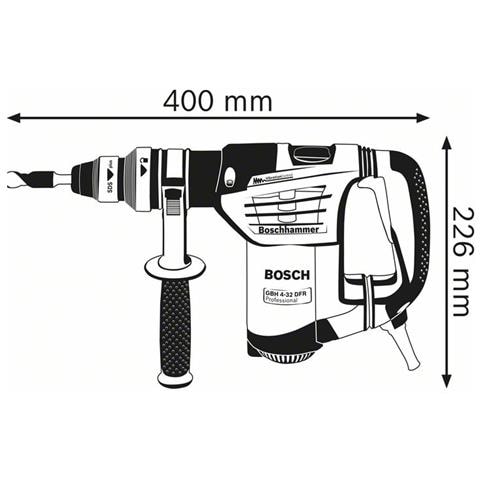 Gbh 4/32 Dfr Martello Perforatore Demolitore Professionale 900w - 4,2j Con Attacco Sds-plus E Valigetta In. . - Foto 6