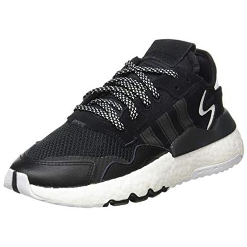 Nite Jogger J, Scarpe Da Ginnastica Unisex-bambini, Core Nero / core Nero / carbon, 36 2/3 Eu - Foto 1