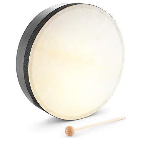 Mondiale Ritmo Del Tamburo A Mano - 10 Pollici Cornice Drum - Beater Gratuita Naturale - Foto 1