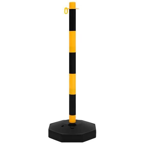 Set Di Pali Stradali Con Catena In Plastica Di 10 M - Foto 2