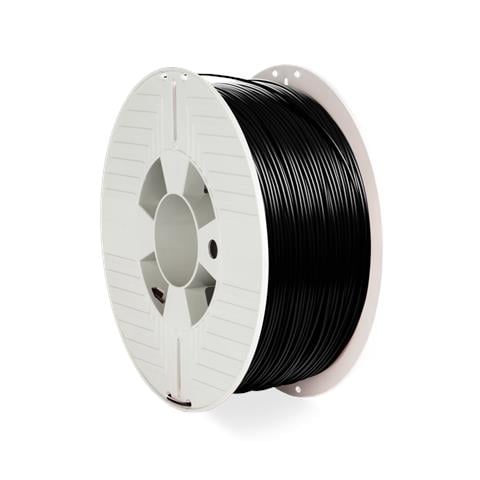 55052 materiale di stampa 3D Polietilene Tereftalato Glicole (PETG) Nero 1 kg - Foto 1