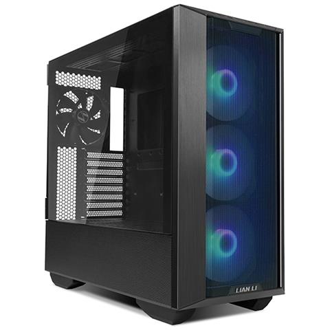 LANCOOL III Midi Tower Nero, Trasparente - Foto 1