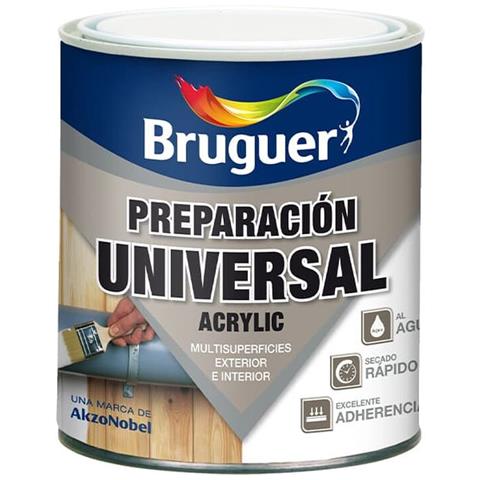 Preparazione Della Superficie 5120576 Universale Acrilico Stampa 250 Ml Bianco Mat - Foto 1