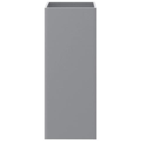 Fioriera Argento 32x29x75 cm in Acciaio Zincato - Foto 2