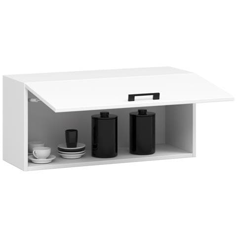 Mobile da cucina pensile OLIWIA, 1 anta, 80x30x29 cm, Colore Bianco - Foto 2