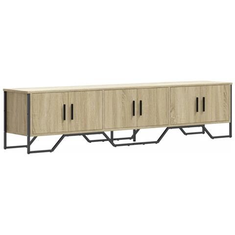 Mobile Porta Tv Rovere Sonoma 180x34x41 Cm Legno Multistrato - Foto 2