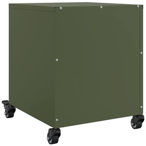 Comodini 2 pz Verde Oliva 36x39x43,5 cm in Acciaio - Foto 10