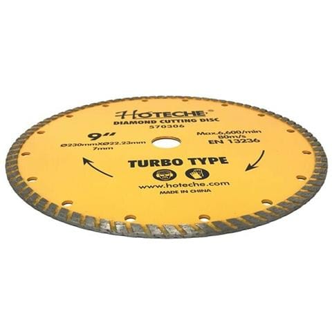 Disco Diamantato 230 Mm Per Smerigliatrice Lama Taglia Cemento Marmo - Foto 2