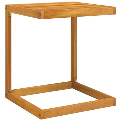 Tavolo A C 42x40x50 Cm In Legno Massello Di Acacia - Foto 2