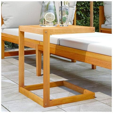 Tavolo A C 42x40x50 Cm In Legno Massello Di Acacia - Foto 1