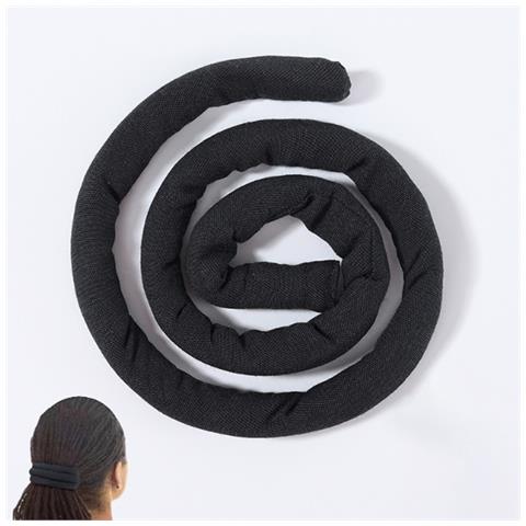 Dirty Braids Ponytail Wrap, Parrucca Dreadlocks A Spirale Con Coda Di Cavallo Alta Black - Foto 2