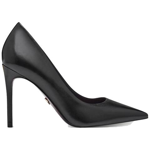 Black Elegant Closed Pumps High Scarpe Con Tacco Pelle Scarpe Donna Nero Eu 39, 1-22470-42 001 - Foto 2
