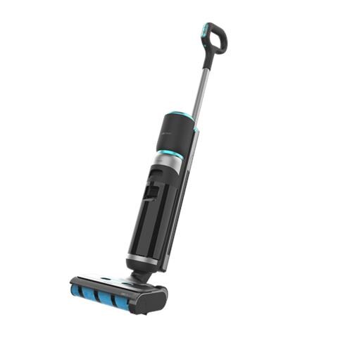 Mocio Elettrico FreeGo Wash&Vacuum con Capacità 0.7 Litri Potenza 200 W Colore Nero / Blu - Foto 1