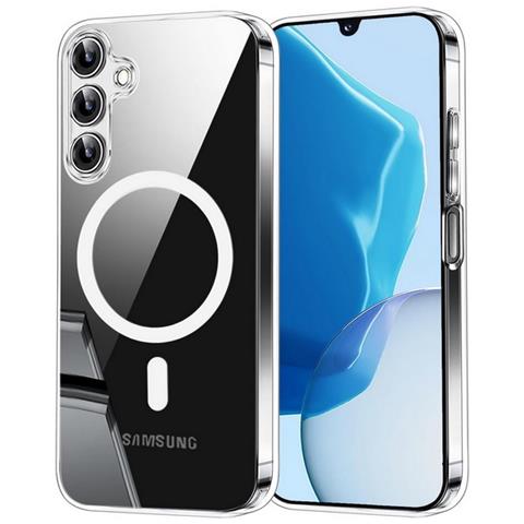 Clear Mag Mid Custodia Tpu Cover Case Compatibile Con Magsafe Per Samsung Galaxy A16 - Foto 5