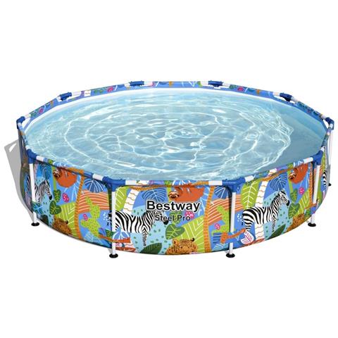 Piscina Fuori Terra - In Giro - 305x66 Cm - Multi - Include Accessori Coordinati Cb40 - Foto 5