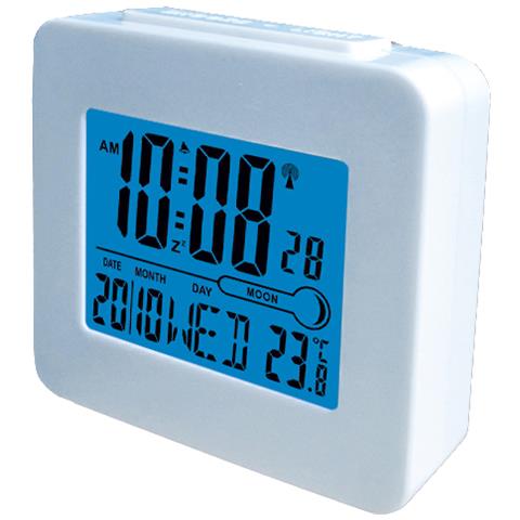 REC-34 WHITE Sveglia digitale Bianco - Foto 1