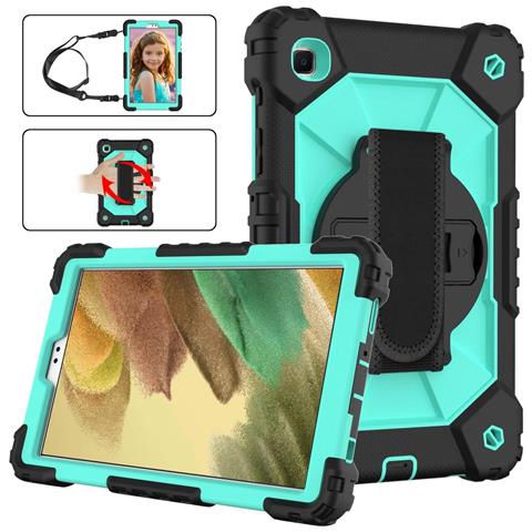 Custodia Per Samsung Galaxy Tab A 8"" Con Supporto E Tracolla Verde - Foto 2