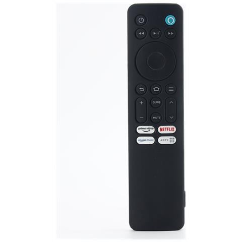 Custodia Protettiva In Silicone Compatibile Con Telecomando Tv Xiaomi Nanocell Lcd Oled Qned 4k Black - Foto 2