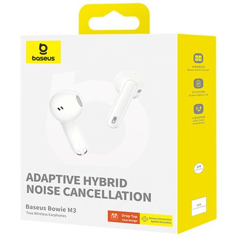 Bowie M3 Auricolare True Wireless Stereo (TWS) In-ear Musica e Chiamate Bluetooth Bianco - Foto 2