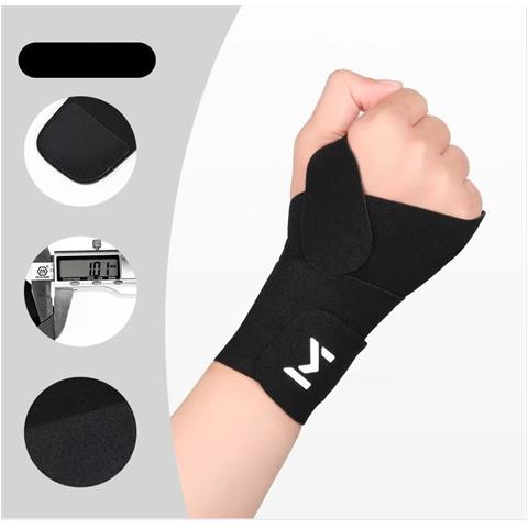 Tutore Per Pollice E Polso Per Il Sollievo Della Tendinite - Materiale In Lycra Black - Foto 2