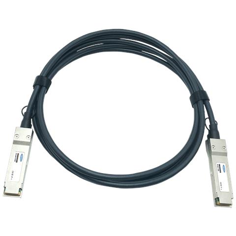 40G-QSFP-C-00508-OS cavo InfiniBand e in fibra ottica 0,5 m QSFP+ DAC Nero - Foto 1