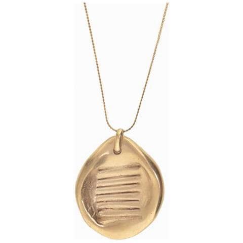 Collana Lunga ""guru"", Design Placcato Oro - Foto 4